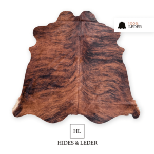 Natural Brindle Cowhide Rug