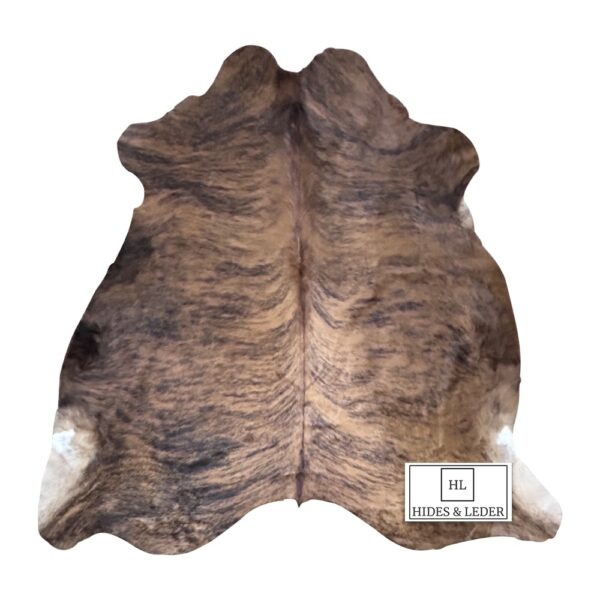 cow hide rug brindle