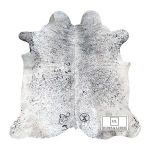 Salt and Pepper Cowhide Rug